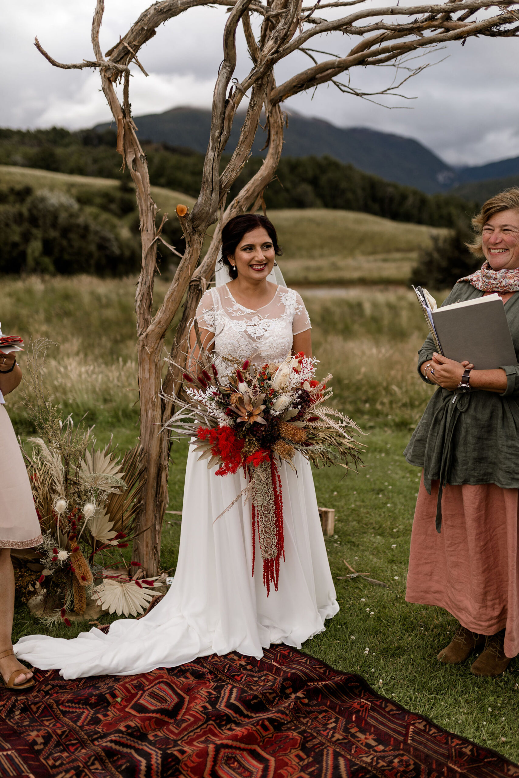 Amneet's Stunning Bridal Bouquet - Paradise Trust