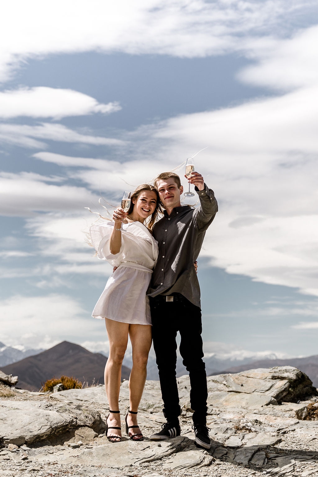 On top of the world - The Ledge, Cecil Peak