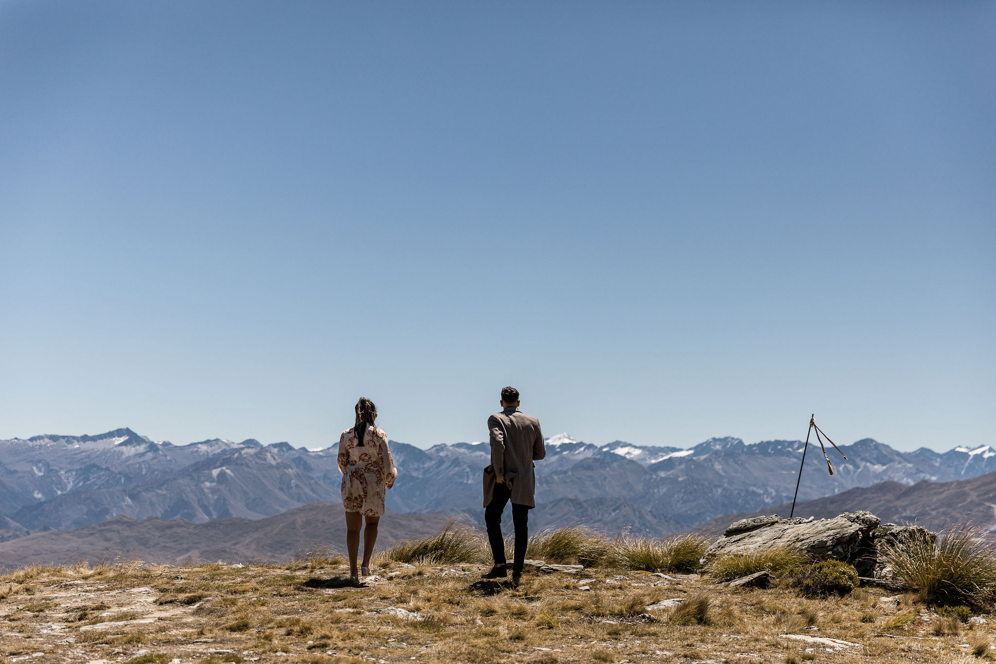 Ready to propose on the Remarkables Mountain Range