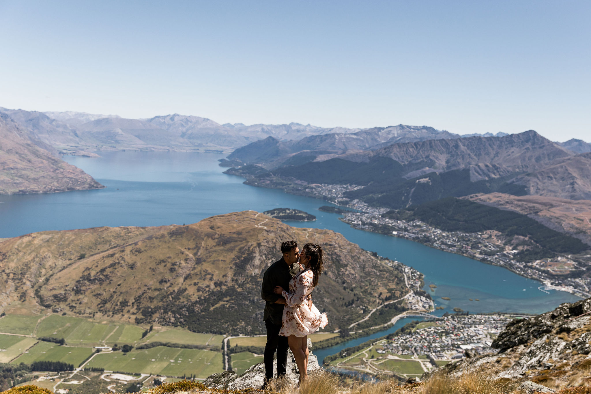 Back at the Queenstown Airport - Engaged