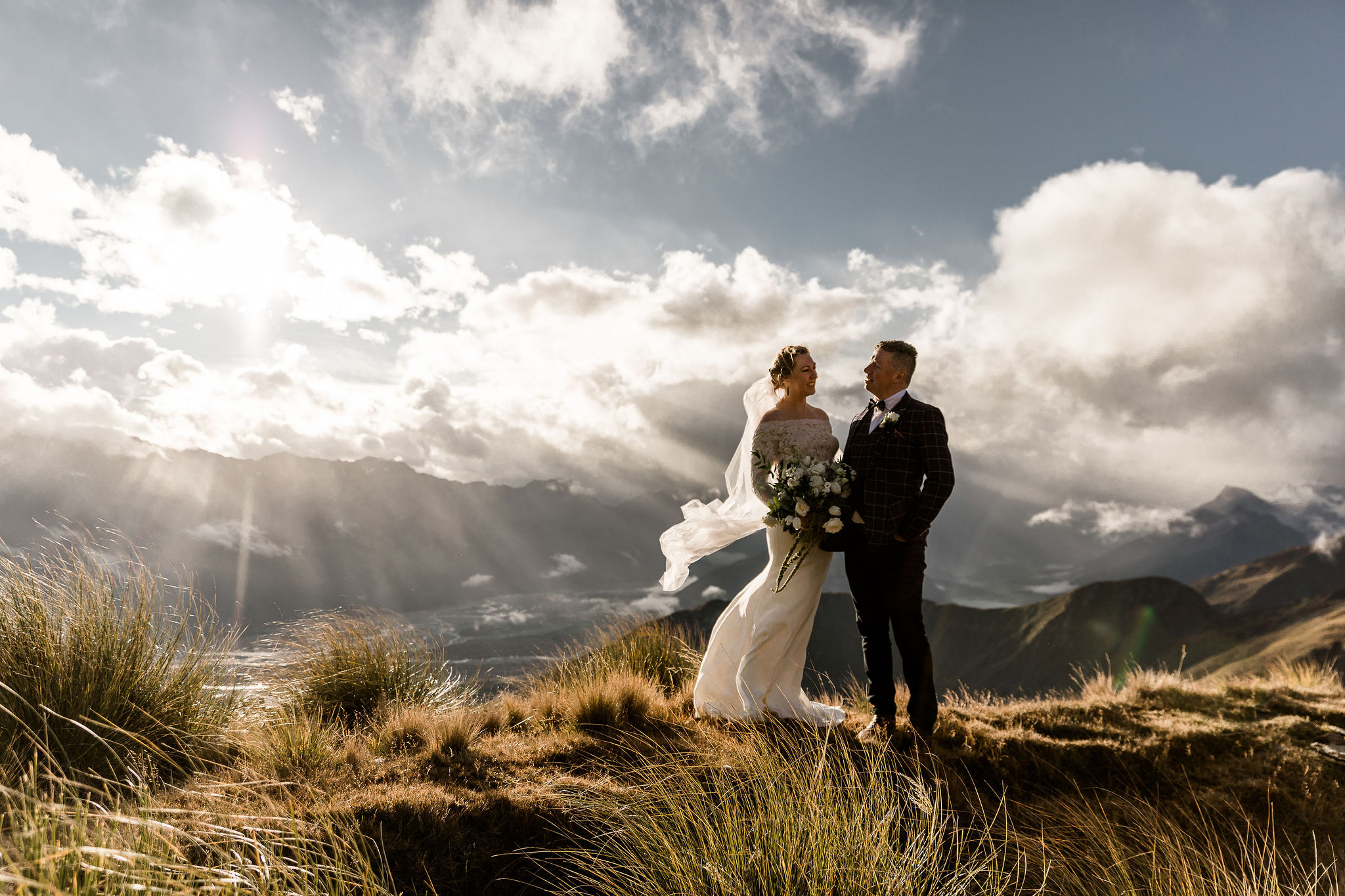 Heli Elopement Queenstown - Susan Miller Photography