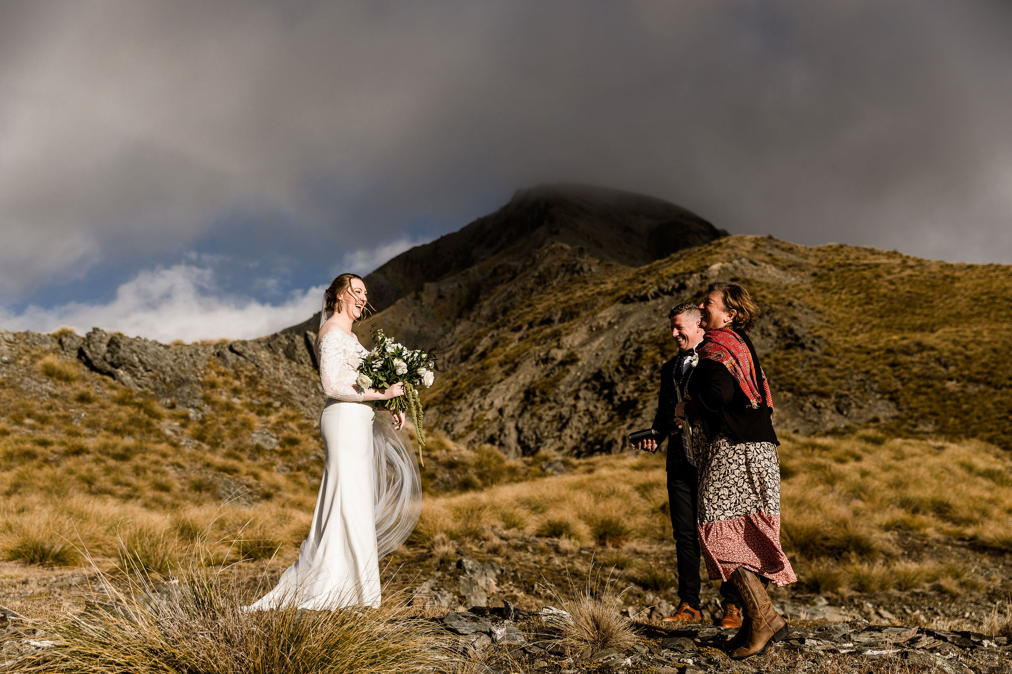 Heli Elopement Queenstown - Susan Miller Photography