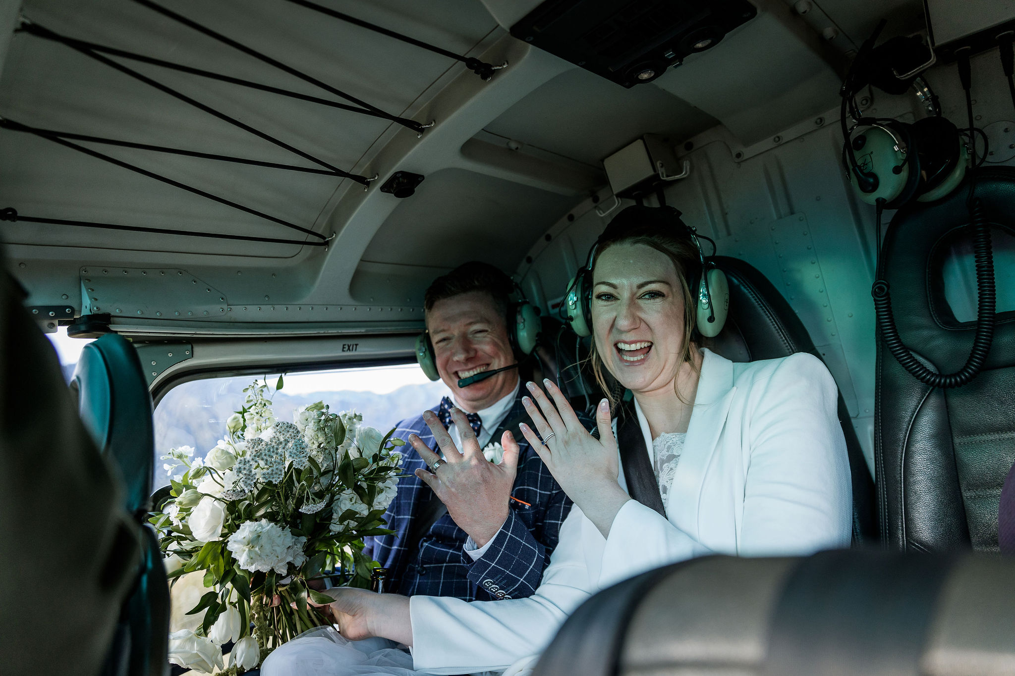 Heli Elopement Queenstown - Susan Miller Photography