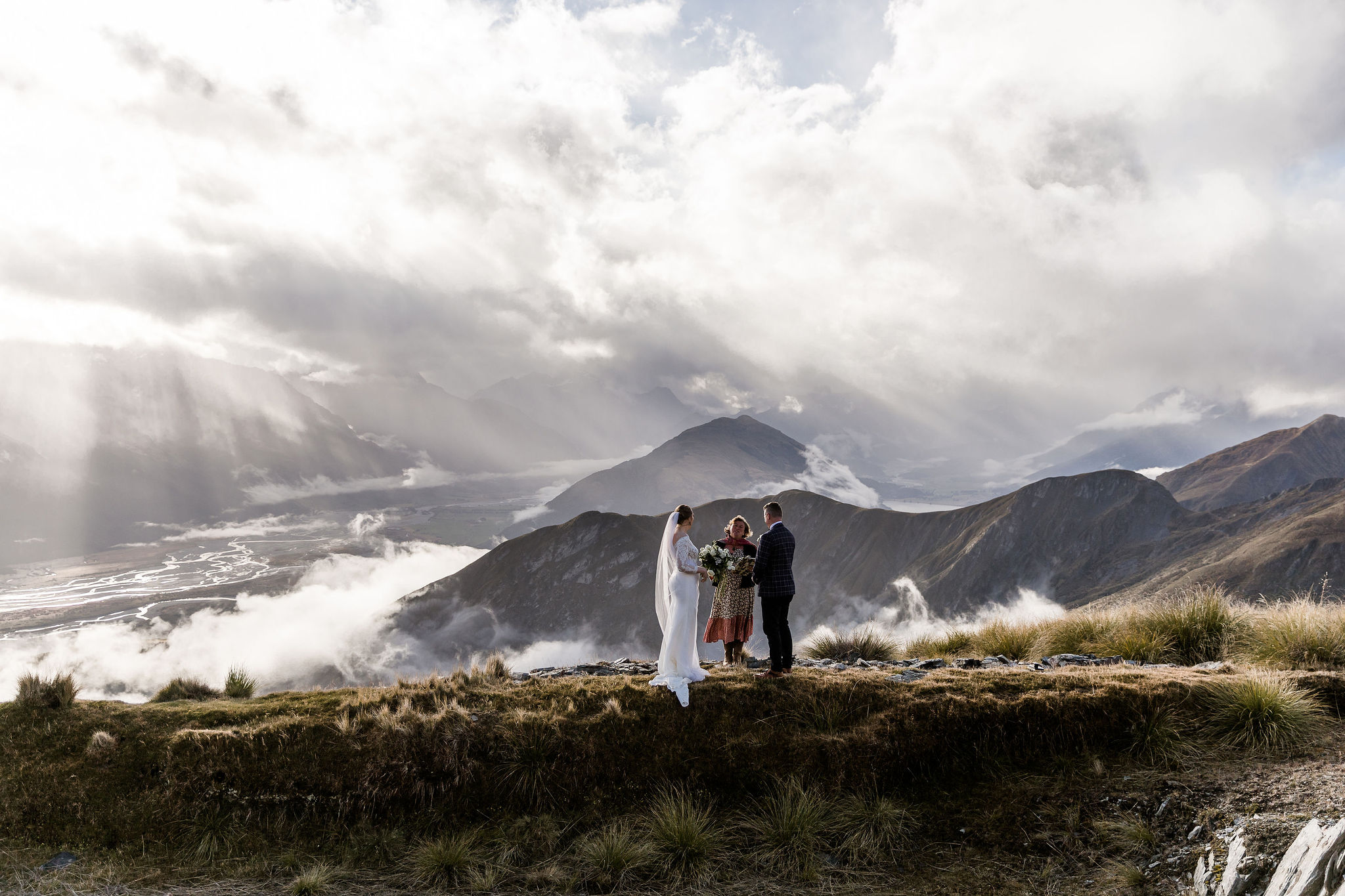 Heli Elopement Queenstown - Susan Miller Photography