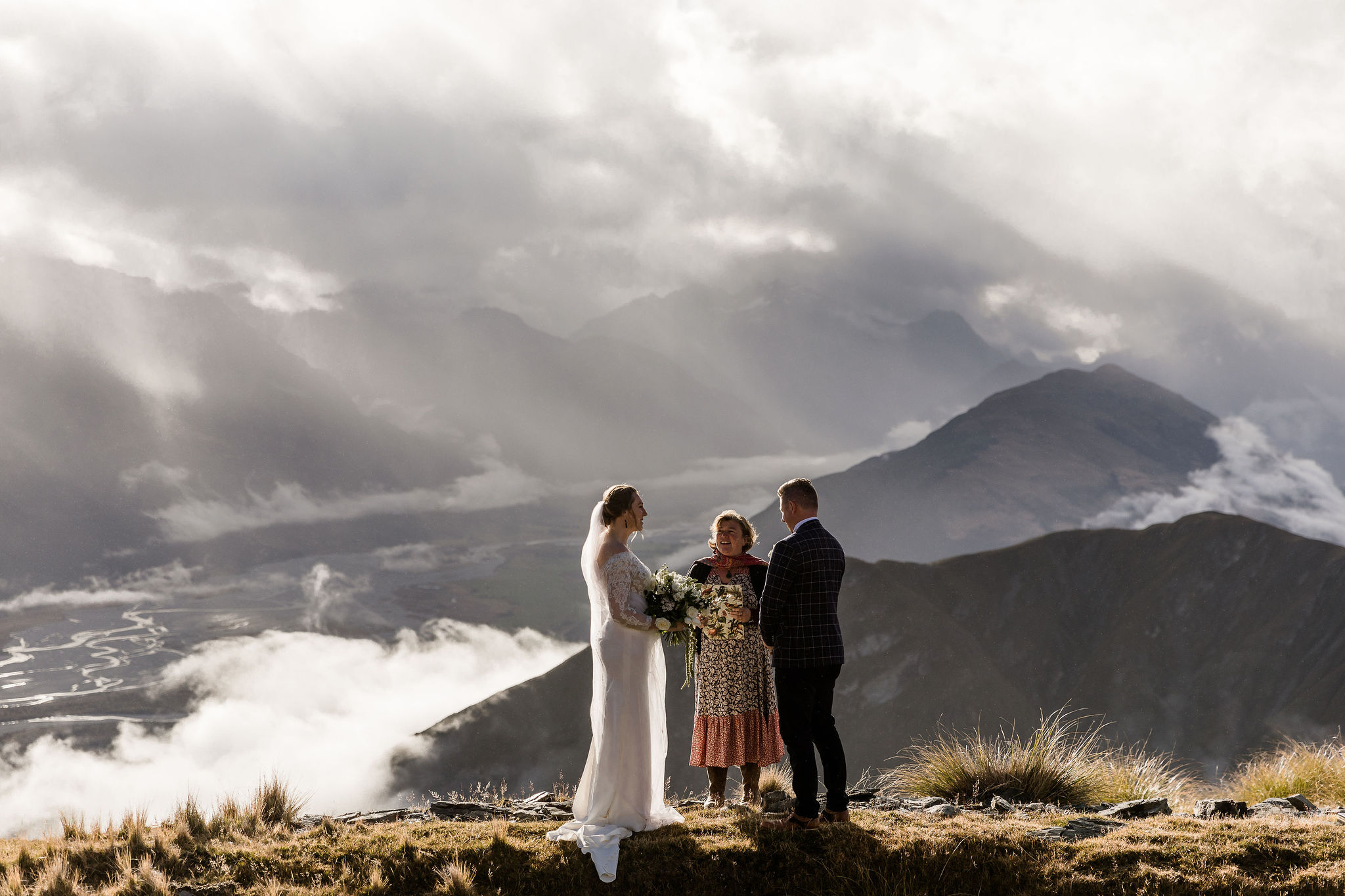 Heli Elopement Queenstown - Susan Miller Photography