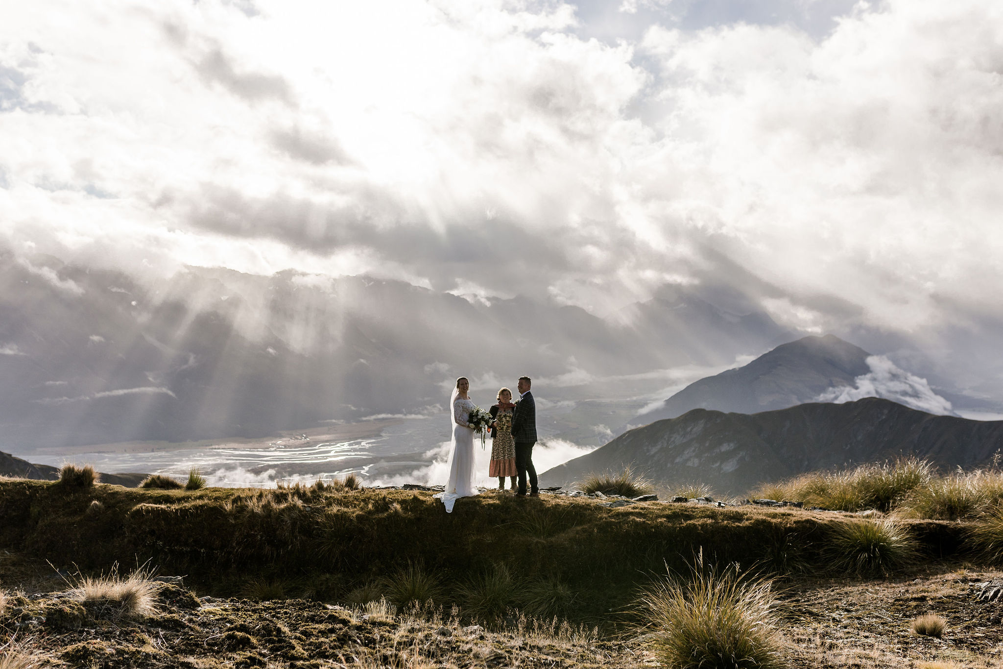 Heli Elopement Queenstown - Susan Miller Photography