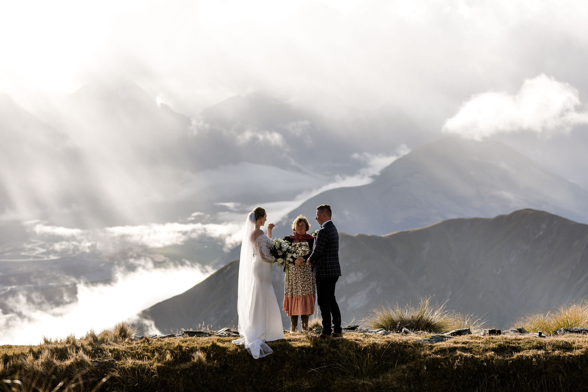 Heli Elopement Queenstown - Susan Miller Photography