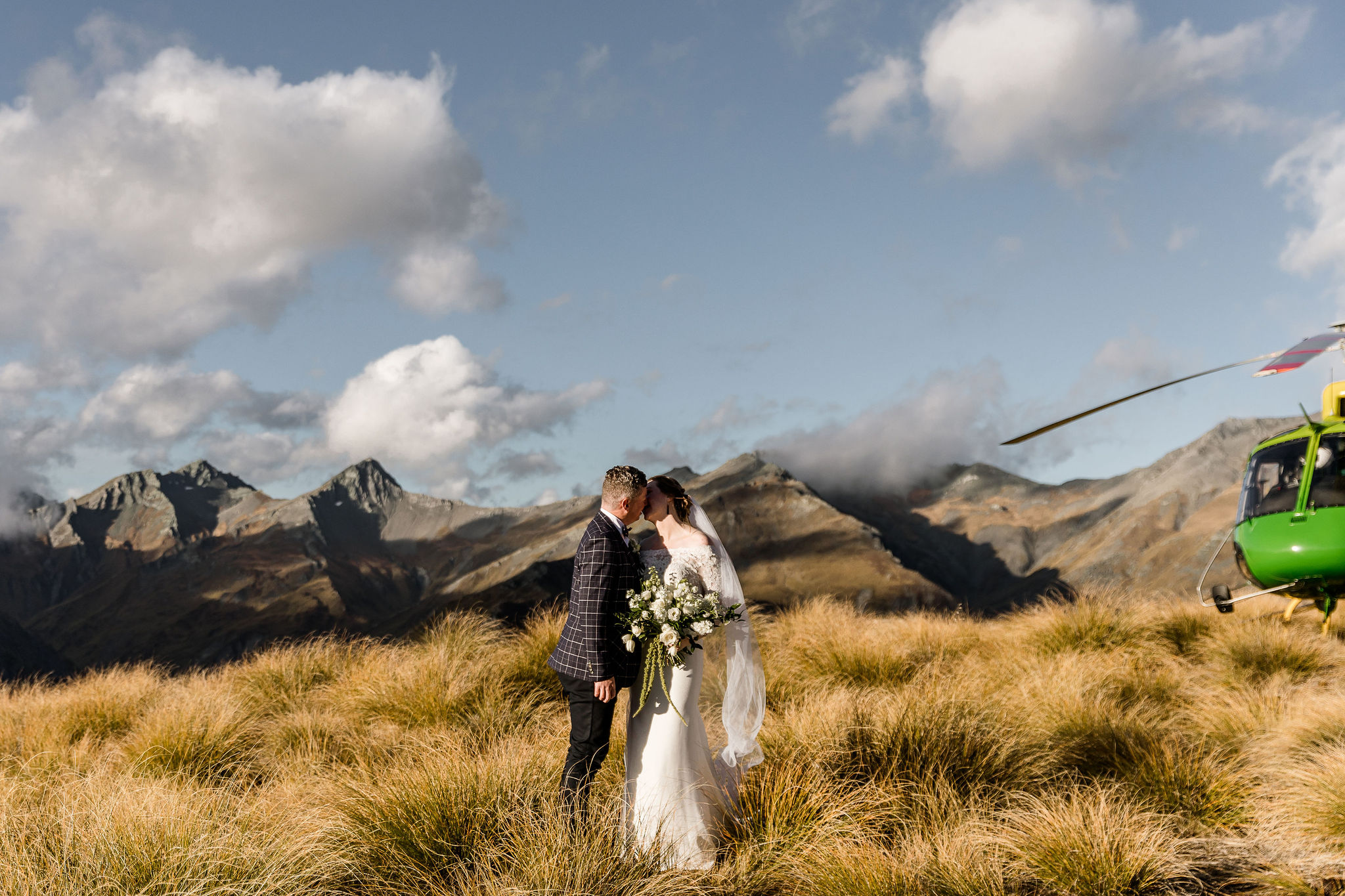 Heli Elopement Queenstown - Susan Miller Photography