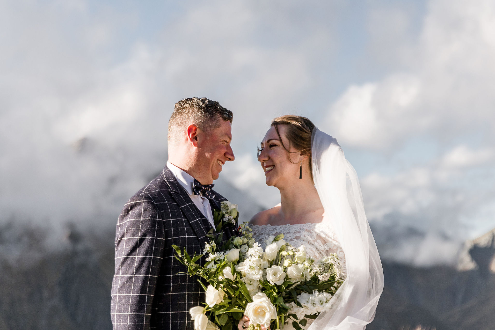 Tymara & Phillip - Heli Elopement - Susan Miller Photography