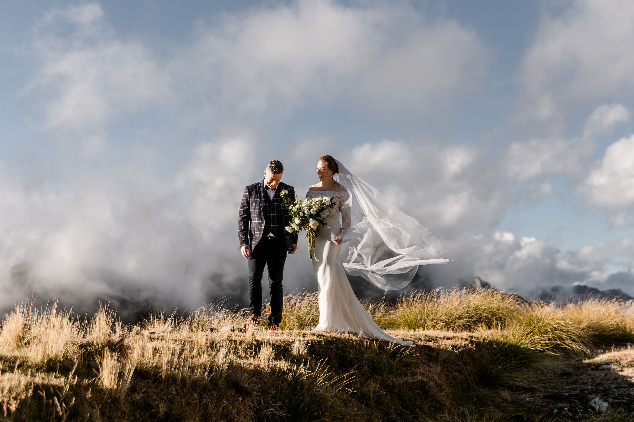 Heli Elopement Queenstown - Susan Miller Photography