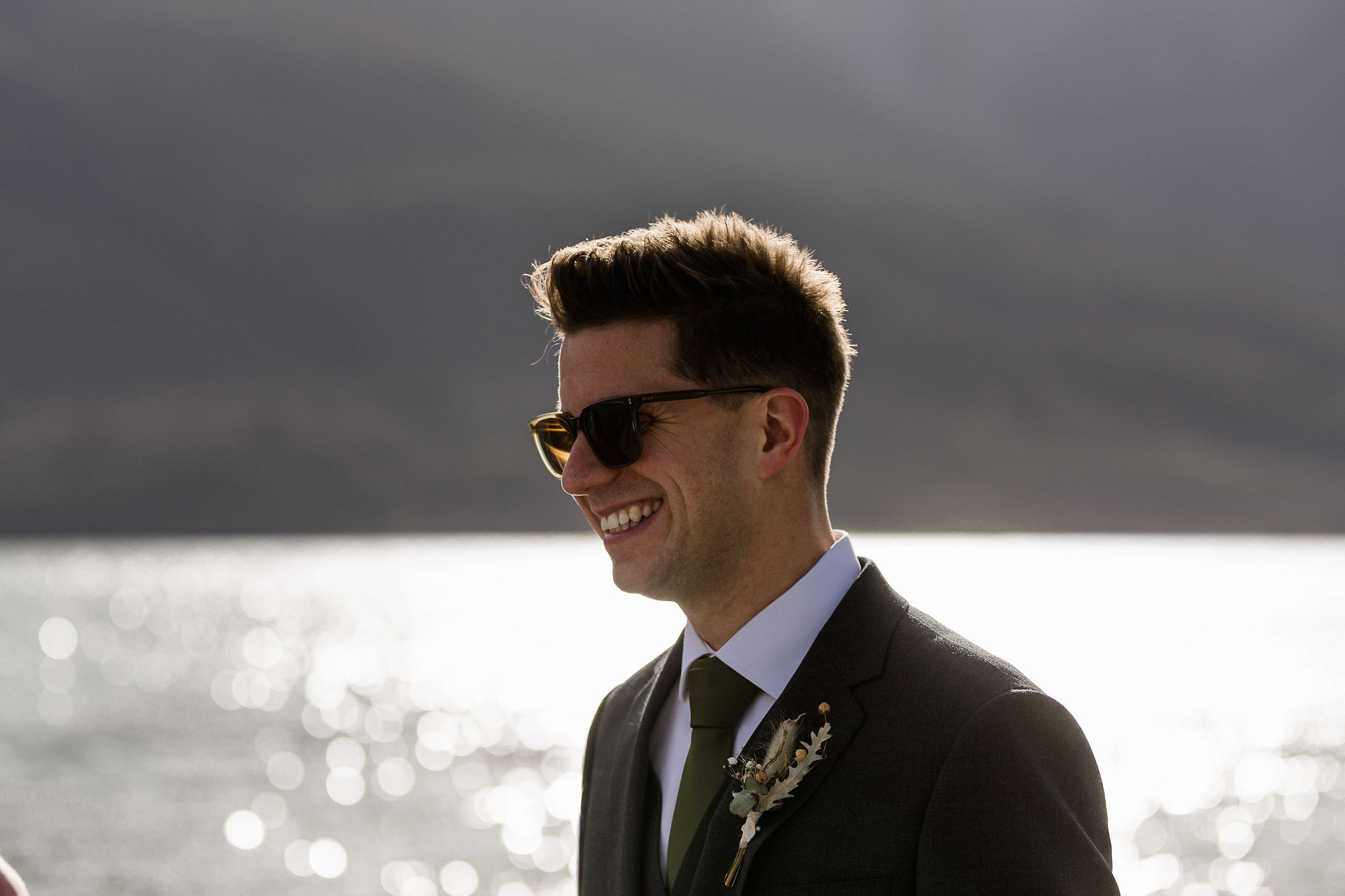 Head of the Lake Elopement - Susan Miller Photograph