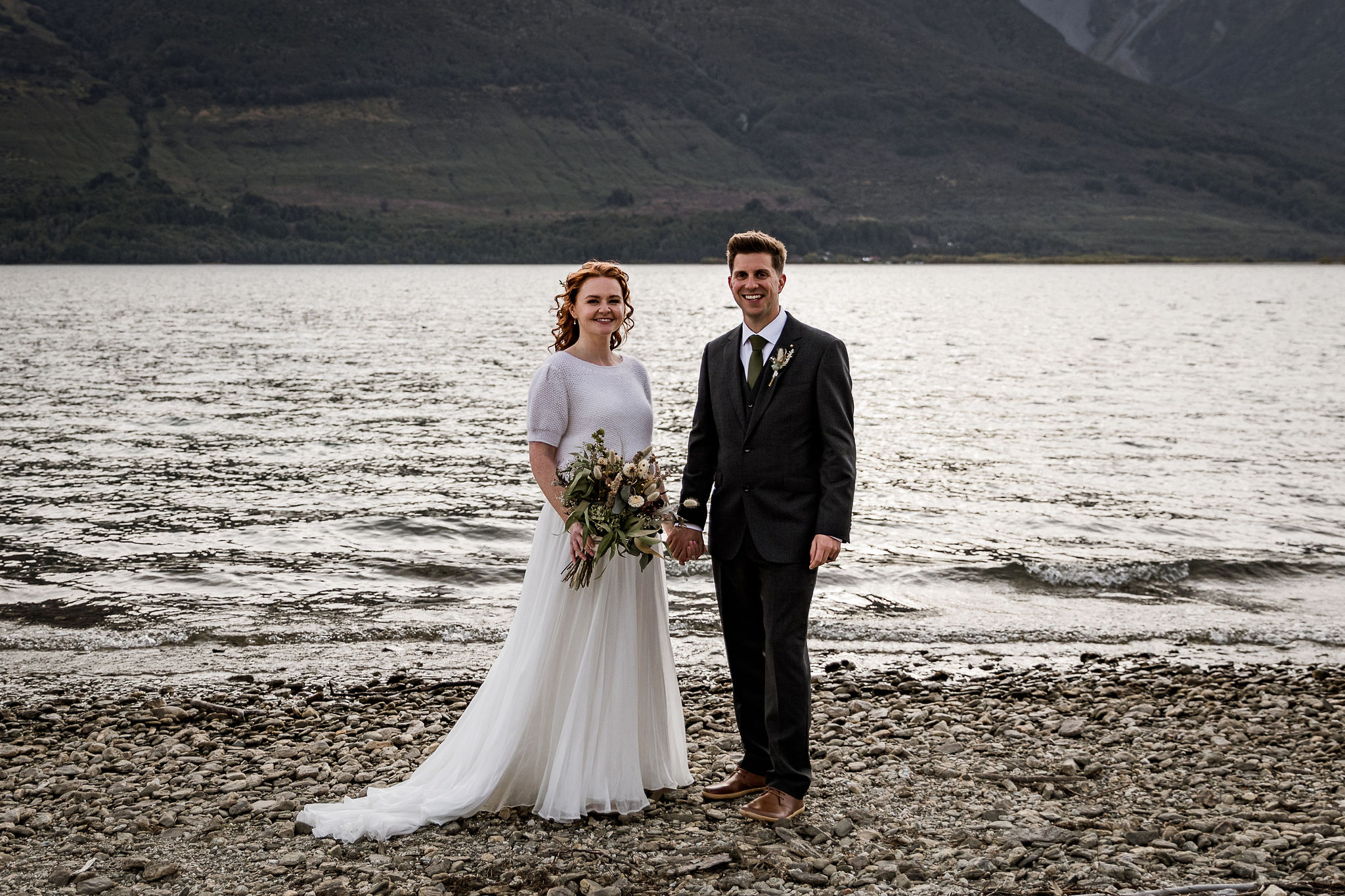 Head of the Lake Elopement - Susan Miller Photograph