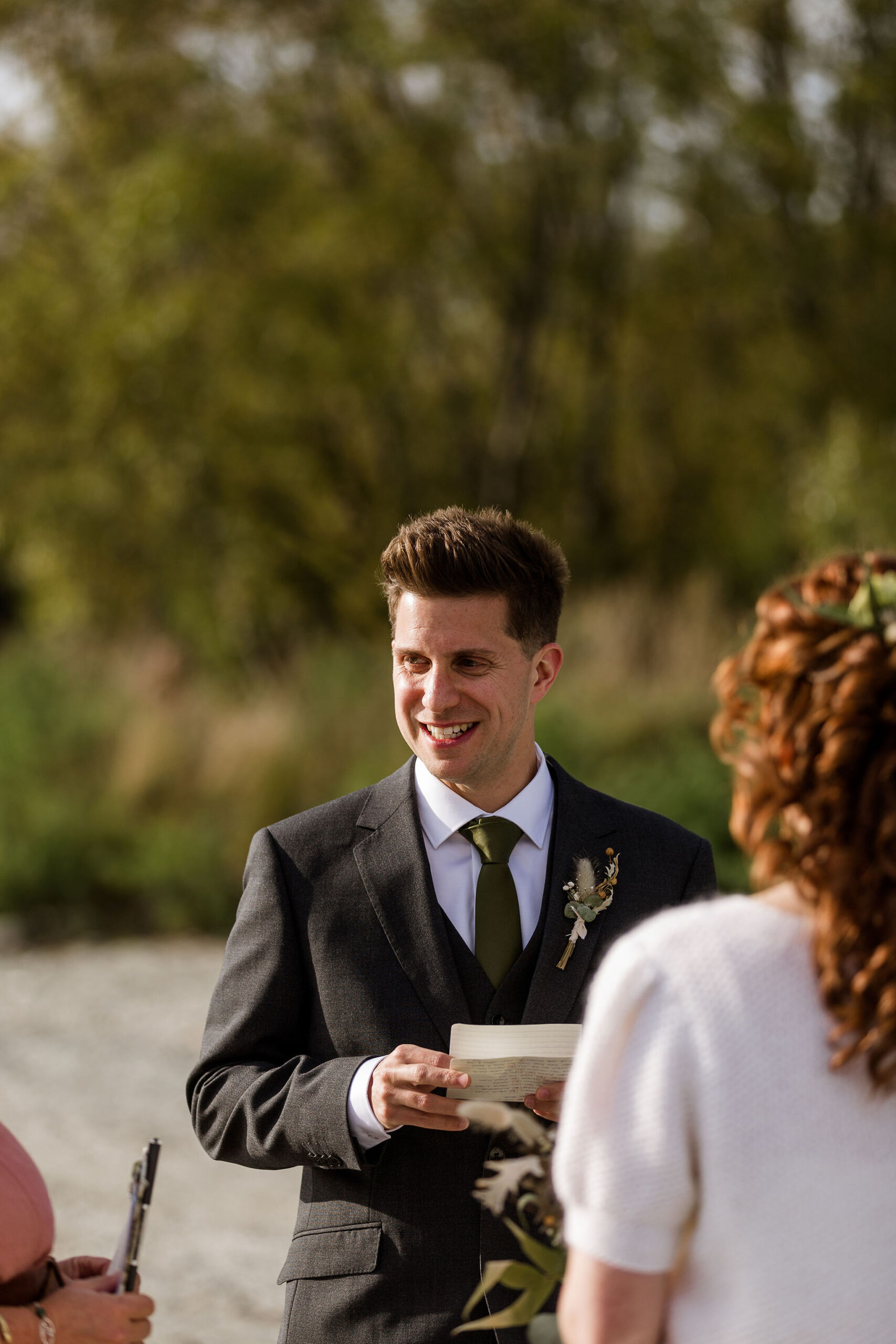 Head of the Lake Elopement - Susan Miller Photograph