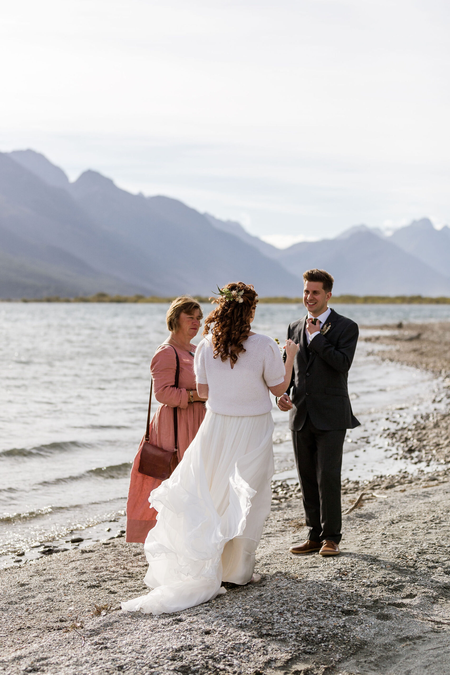 Head of the Lake Elopement - Susan Miller Photograph