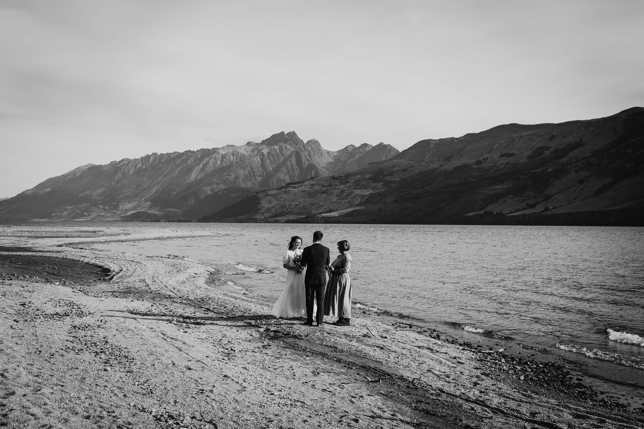 Head of the Lake Elopement - Susan Miller Photograph