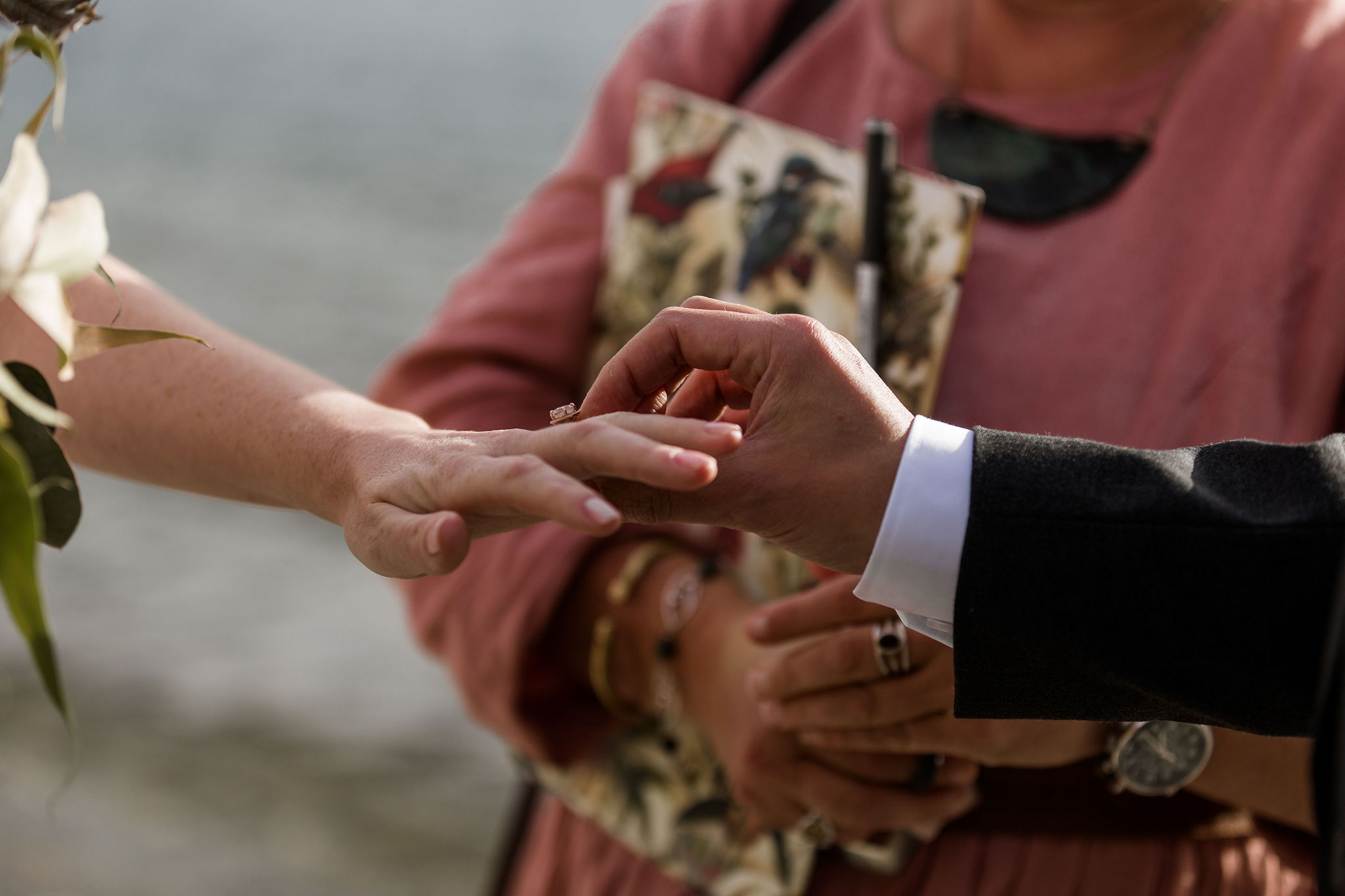 Head of the Lake Elopement - Susan Miller Photograph