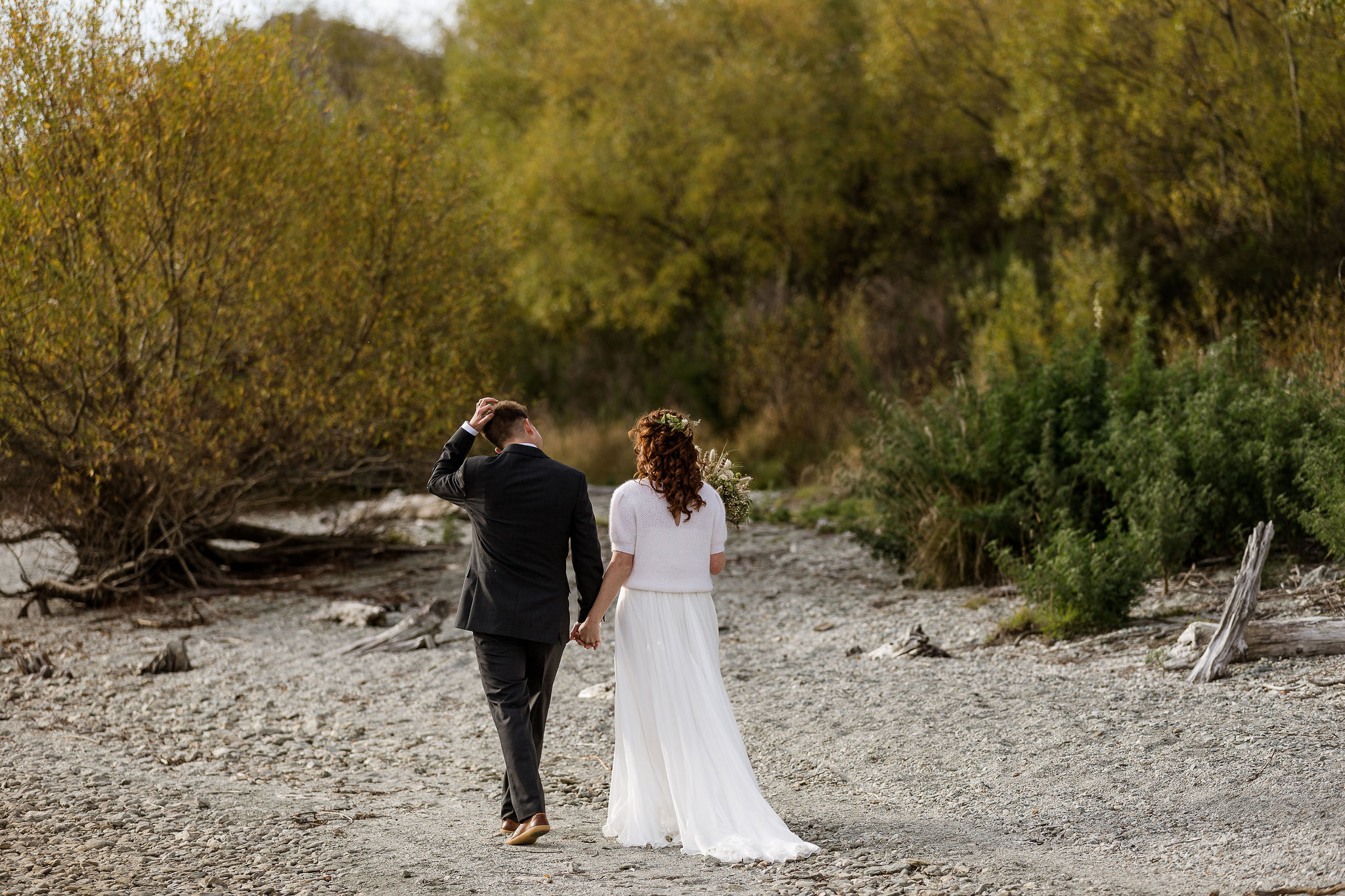 Head of the Lake Elopement - Susan Miller Photograph