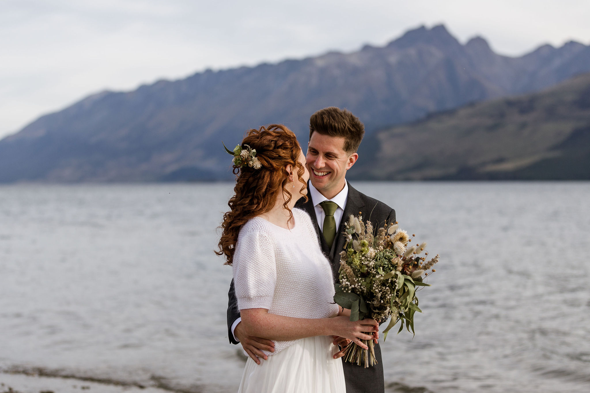 Head of the Lake Elopement - Susan Miller Photograph