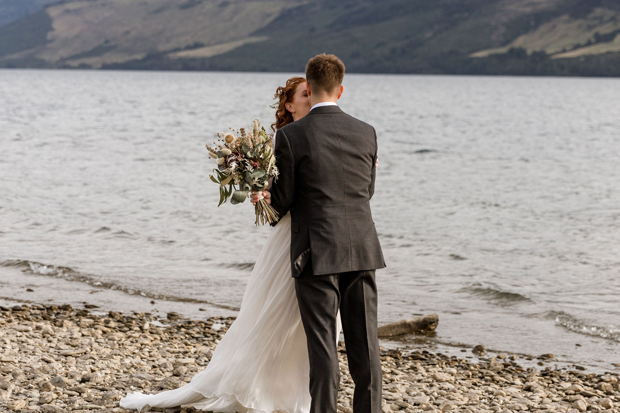 Head of the Lake Elopement - Susan Miller Photograph