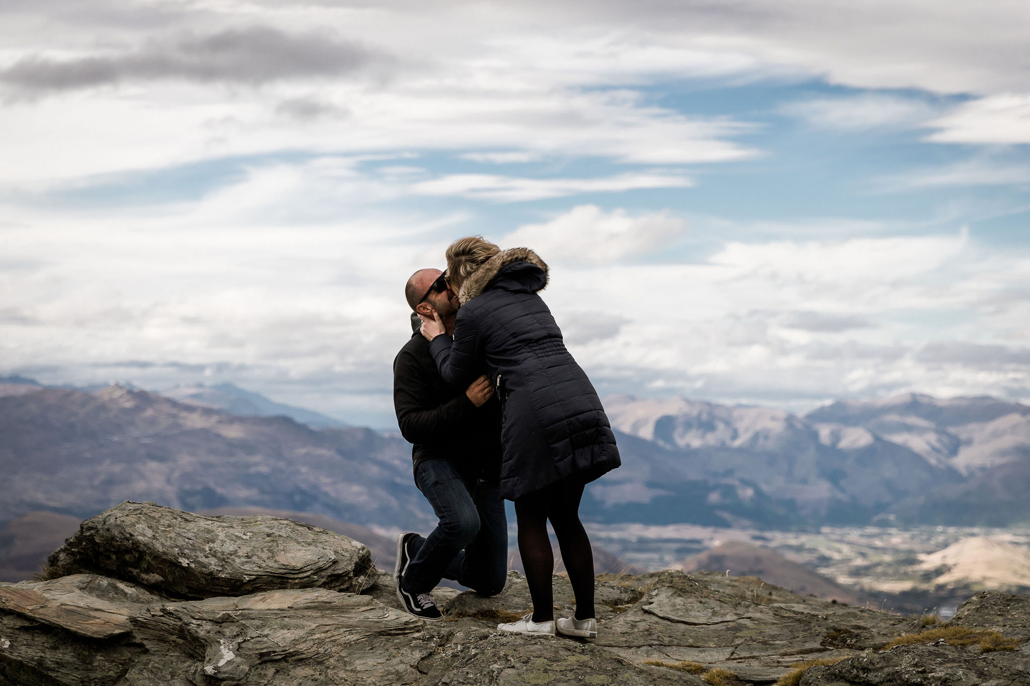 Surprise Heli Proposal - Susan Miller Photography