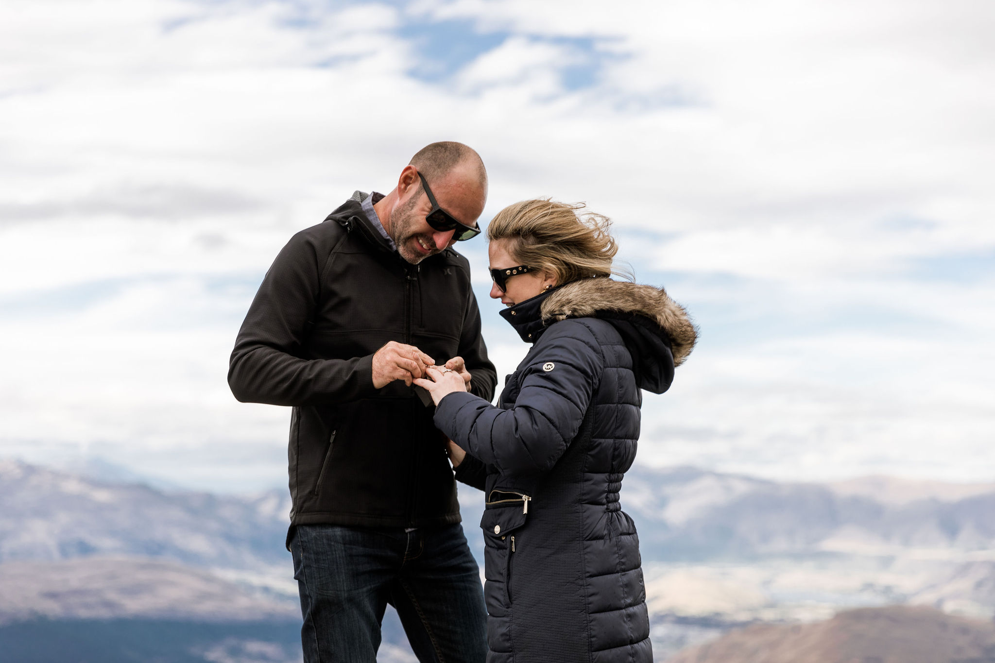 Surprise Heli Proposal - Susan Miller Photography