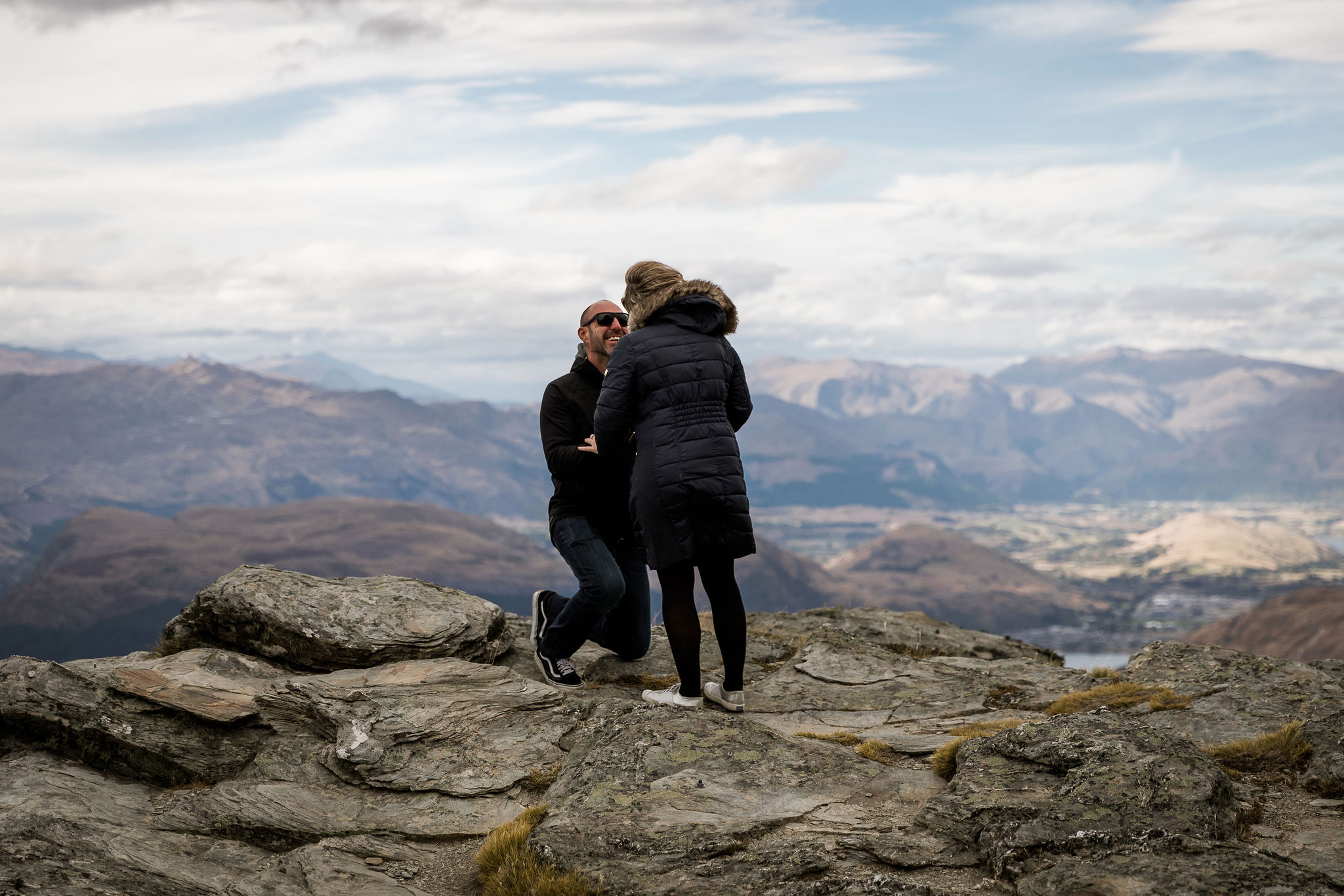 Surprise Heli Proposal - Susan Miller Photography